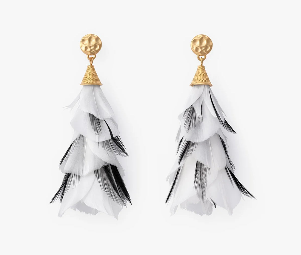 Brackish Angela Statement Earrings - Silver