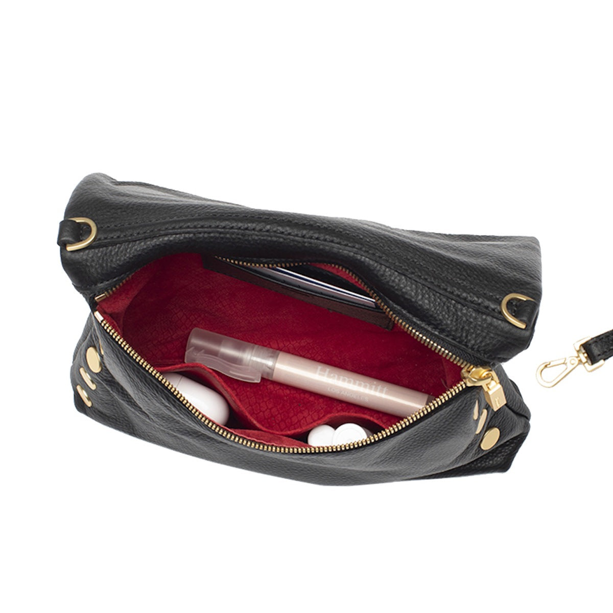 Hammitt VIP Medium - Black/Brushed Gold