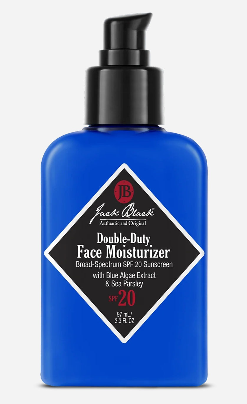 Jack Black Double-Duty Face Moisturizer SPF 20, 3.3 oz