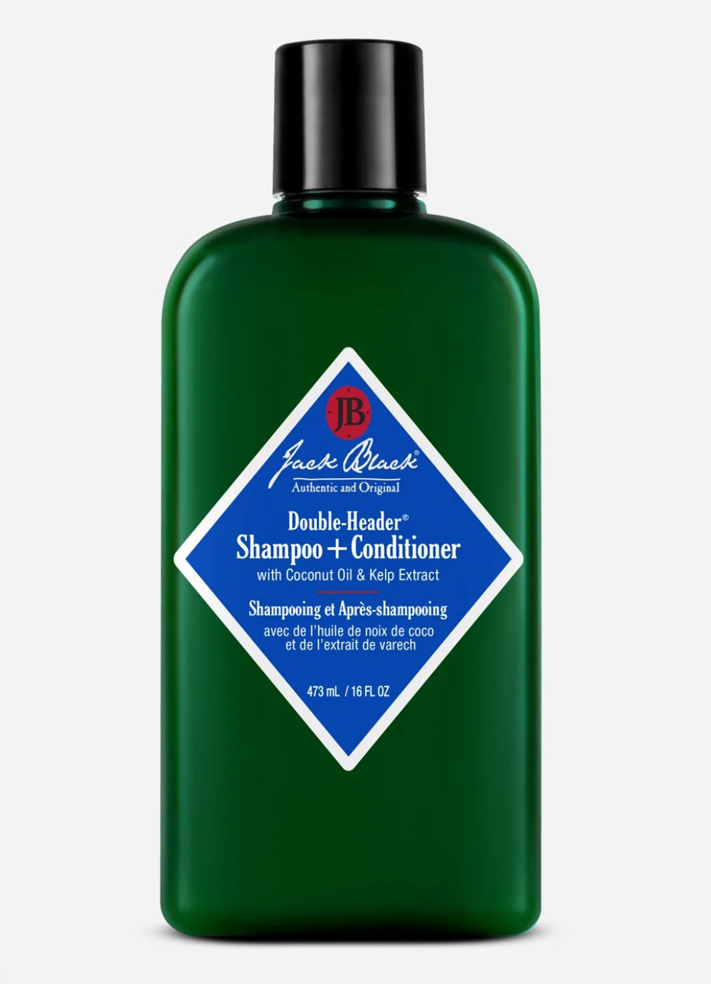 Jack Black Double-Header Shampoo + Conditioner 16 oz