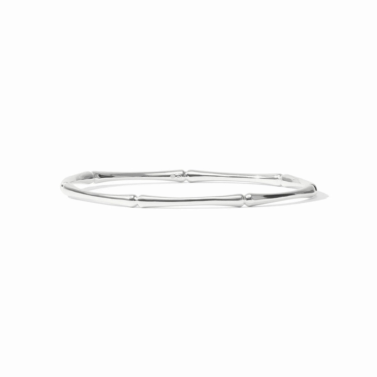 Julie Vos Bamboo Bangle - Silver (M)