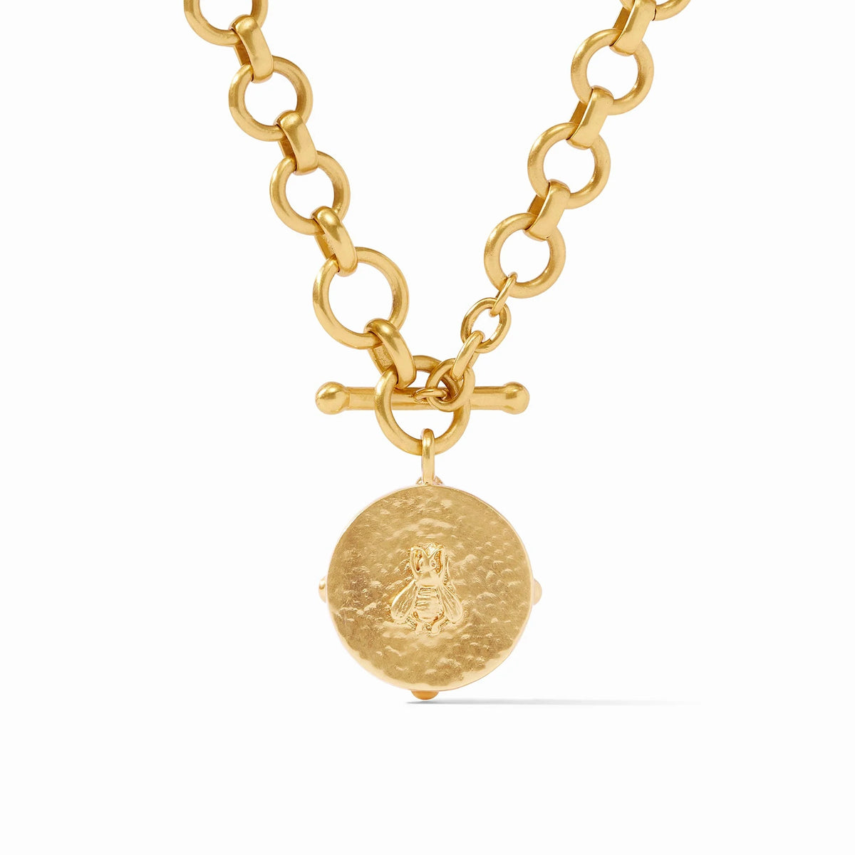 Julie Vos Honeybee Demi Necklace - Gold, Iridescent Champagne