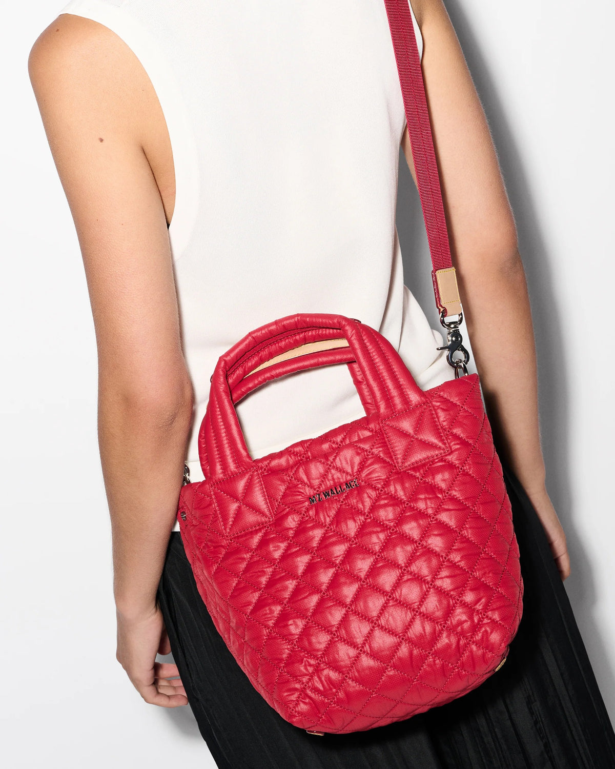 MZ Wallace Mini Metro Tote Deluxe, Apple