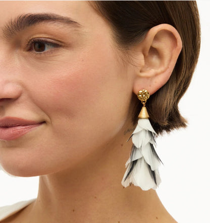 Brackish Angela Statement Earrings - Silver