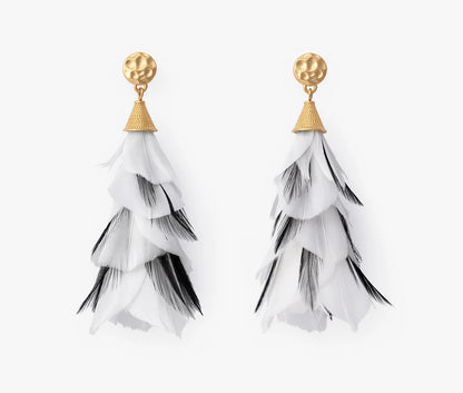 Brackish Angela Statement Earrings - Silver