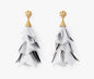 Brackish Angela Statement Earrings - Silver