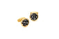 Brackish Bear Cufflinks - Gold