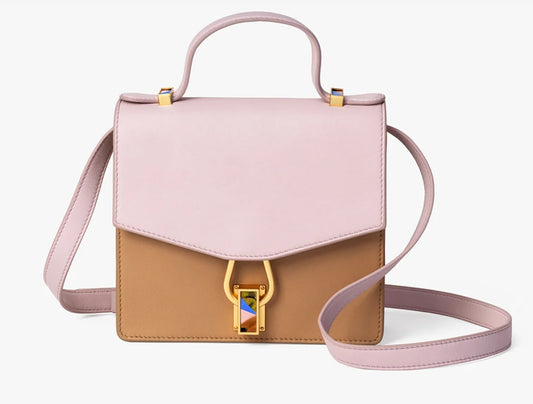 Brackish Chelsea Handbag - Pink/Caramel