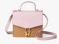 Brackish Chelsea Handbag - Pink/Caramel