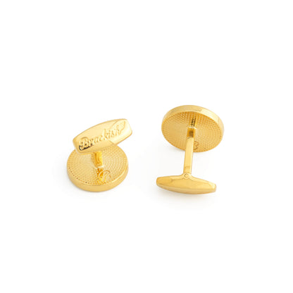 Brackish Chino Cufflinks - Gold