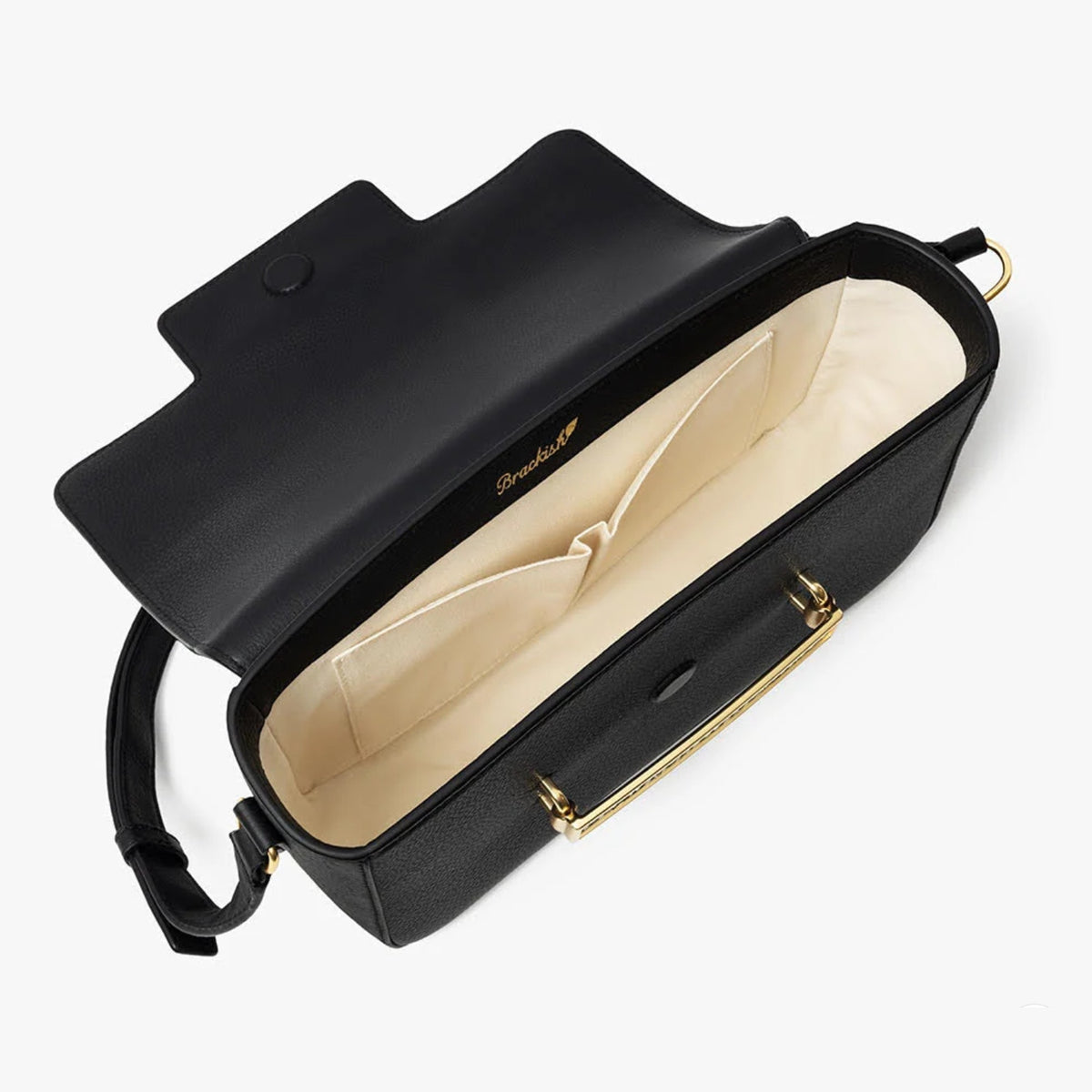 Brackish Oxford Bar Handbag interior with natural canvas lining
