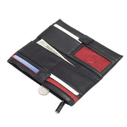 Hammitt 110 North Wallet - Black/Gunmetal
