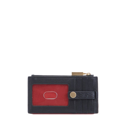 Hammitt 210 West Card Wallet - Black/Brushed Gold
