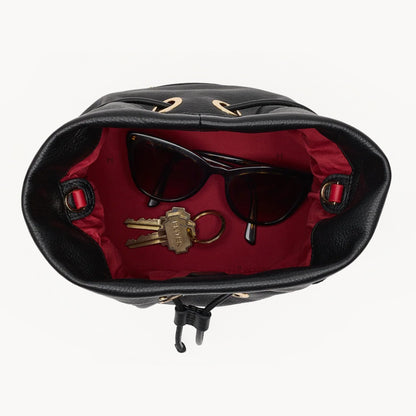 Hammitt Gianna Small interior with red lining
