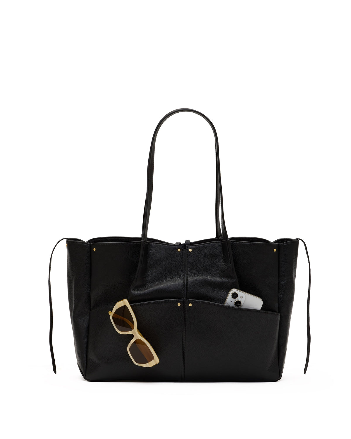 Hammitt Meryl Carryall - Black/Brushed Gold