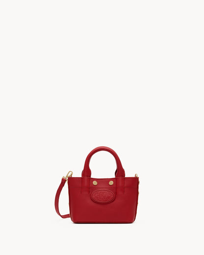 Hammitt Olympia Tote Mini - Chili Red/Brushed Gold