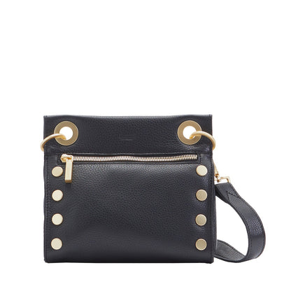 Hammitt Tony Small Crossbody - Black/Brushed Gold