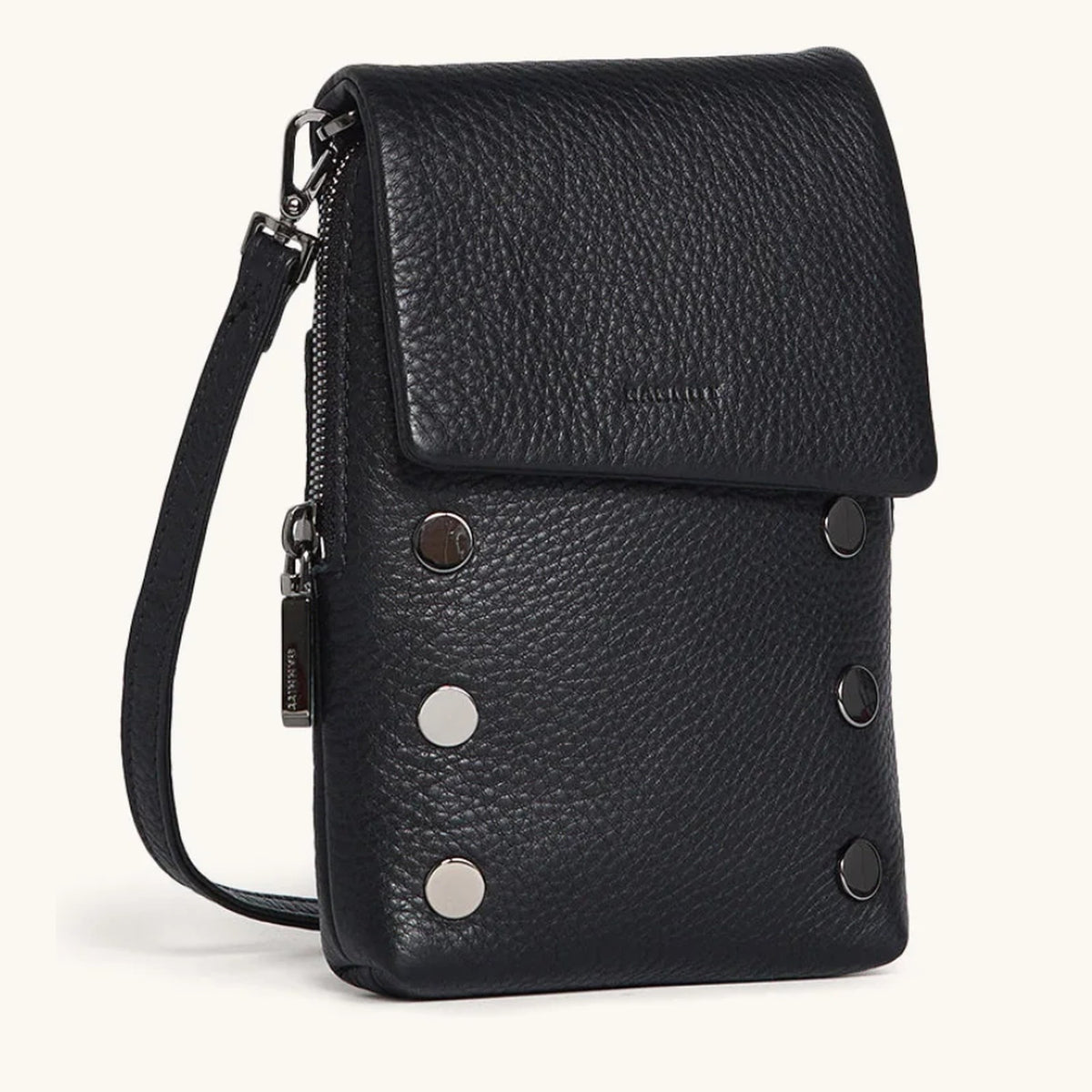 Hammitt VIP Mobile in black, angled