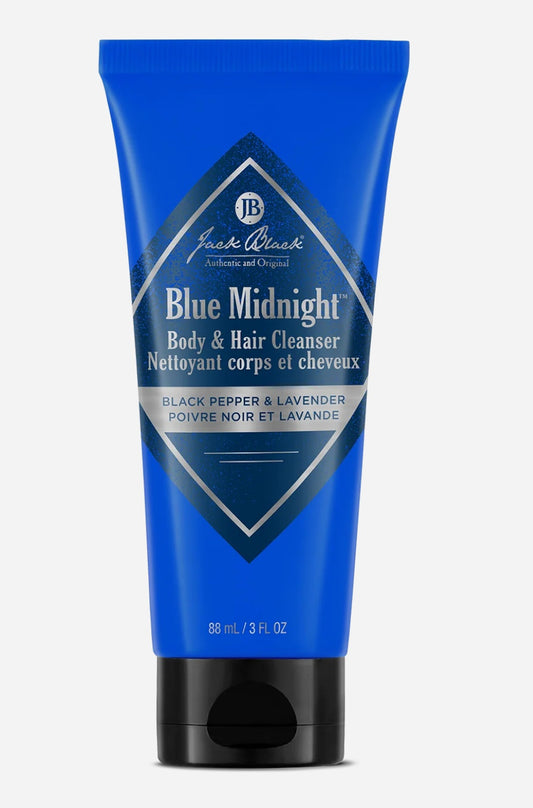 Jack Black Blue Midnight Body & Hair Cleanser 3 oz