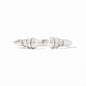 Julie Vos Cannes Demi Cuff - Silver, Pearl