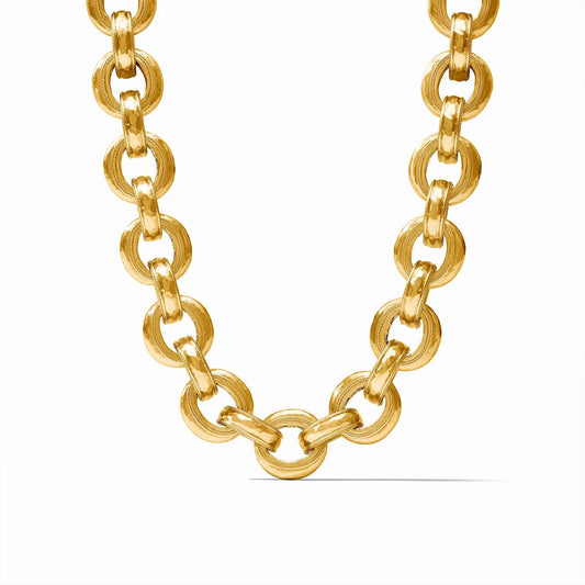 Julie Vos Cannes Demi Link Necklace - Gold