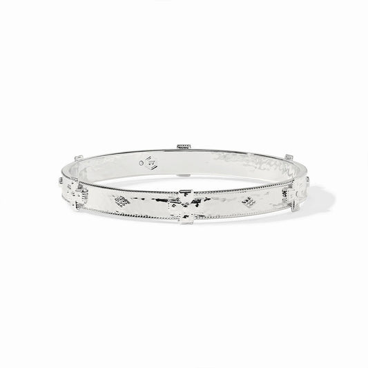 Julie Vos Canterbury Bangle - Silver (M)