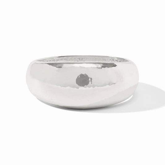 Julie Vos Catalina Statement Hinge Bangle - Silver