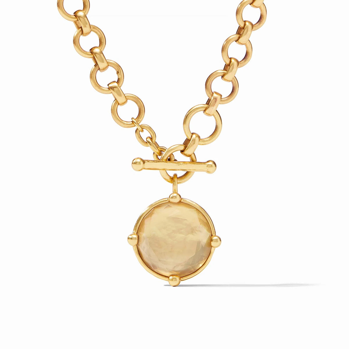 Julie Vos Honeybee Demi Necklace - Gold, Iridescent Champagne