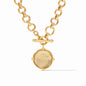 Julie Vos Honeybee Demi Necklace - Gold, Iridescent Champagne
