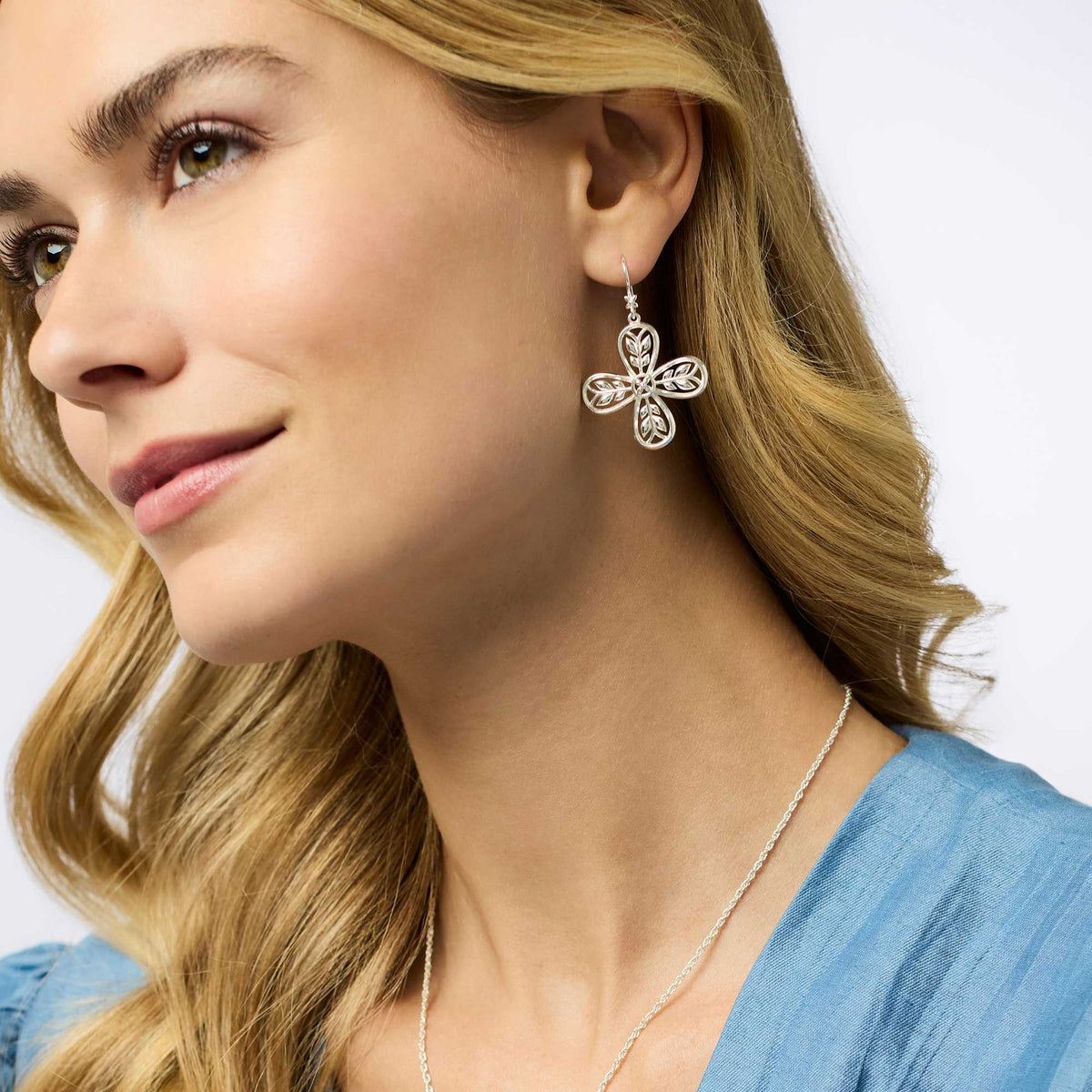 Julie Vos Justine Earrings - Silver