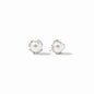 Julie Vos Penelope Pearl Stud - Silver (L)