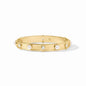 Julie Vos Tribeca Bangle - Gold, Pearl (S)