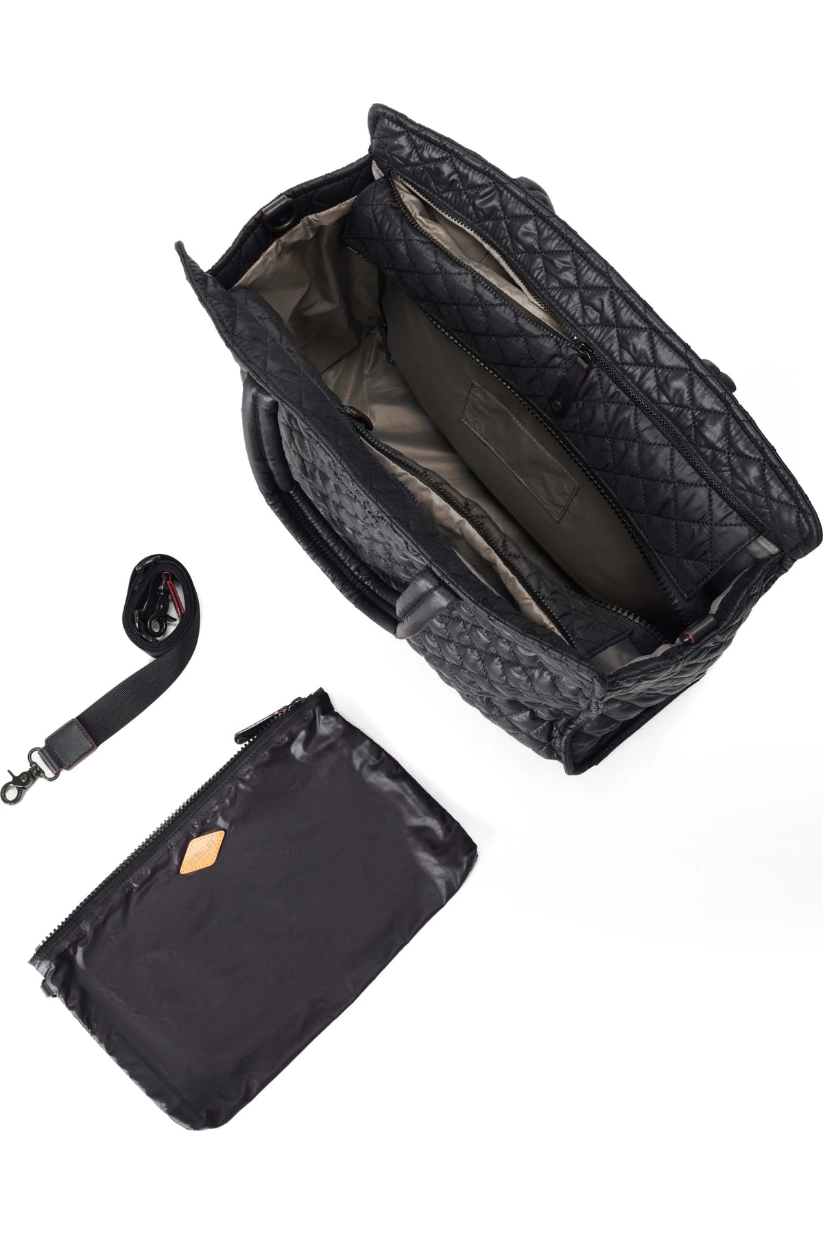 MZ Wallace Large Metro Box Tote II, Black