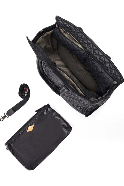MZ Wallace Large Metro Box Tote II, Black