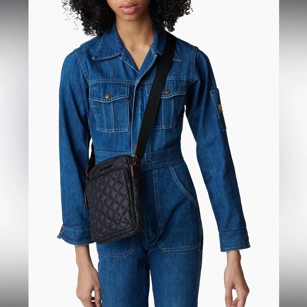 MZ Wallace Metro Crossbody, Black