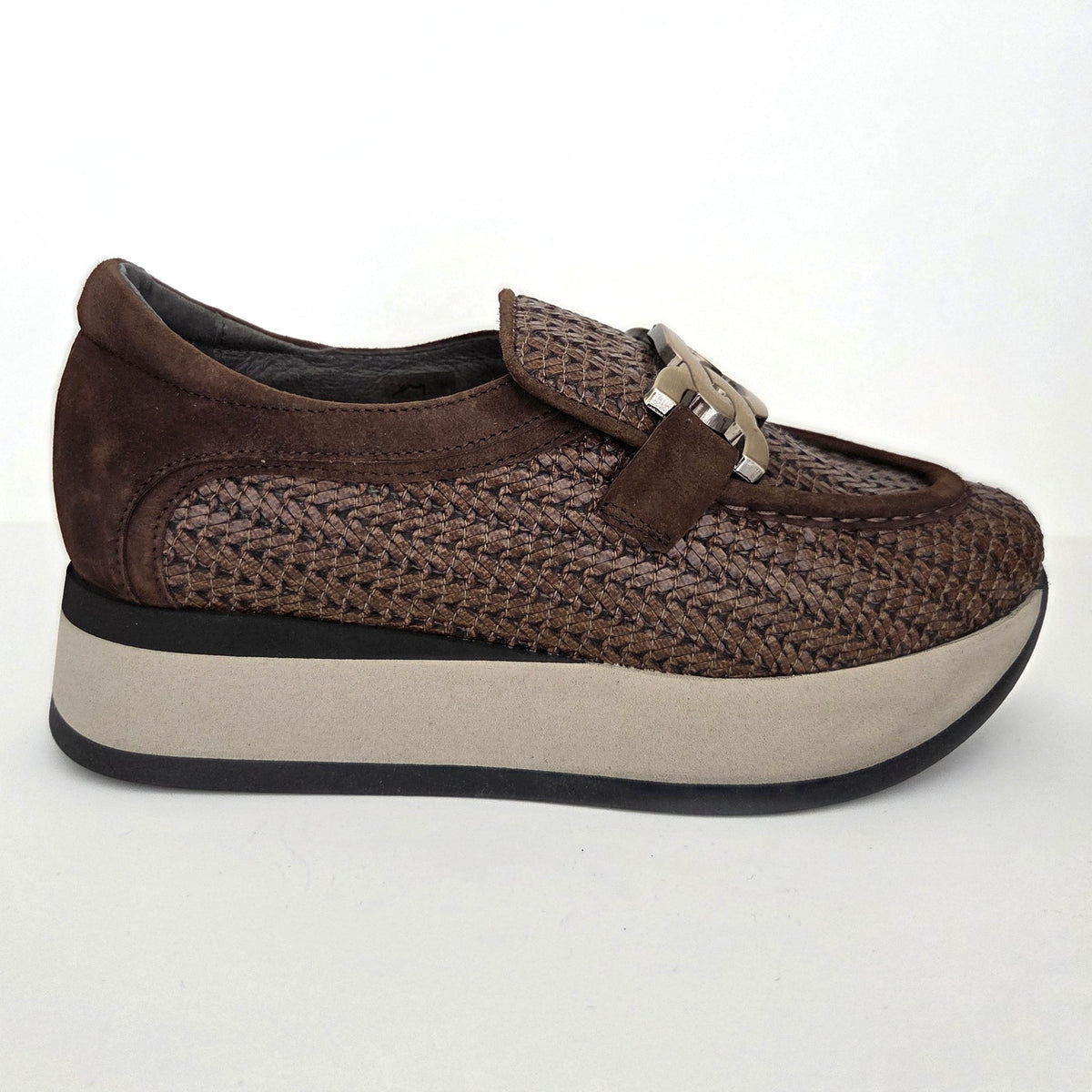 Softwaves Carina Woven Platform Loafer